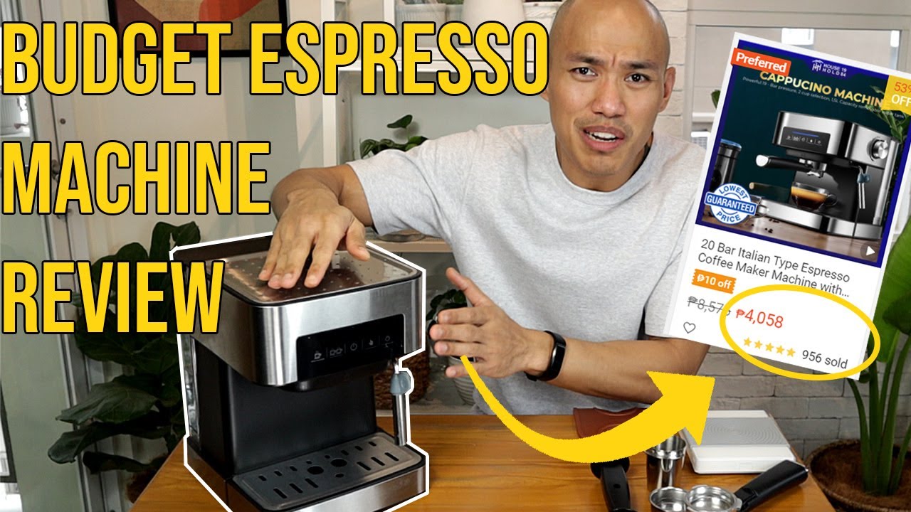 Best Budget Espresso Machine Review from Lazada and Shopee? The CM8363