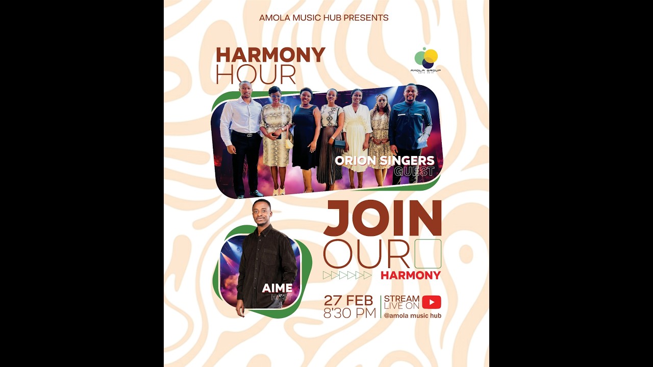 HARMONY HOUR Session with Orion Singers-  #69thLiveSession