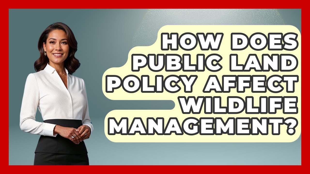 How Does Public Land Policy Affect Wildlife Management? - Making Politics Simple