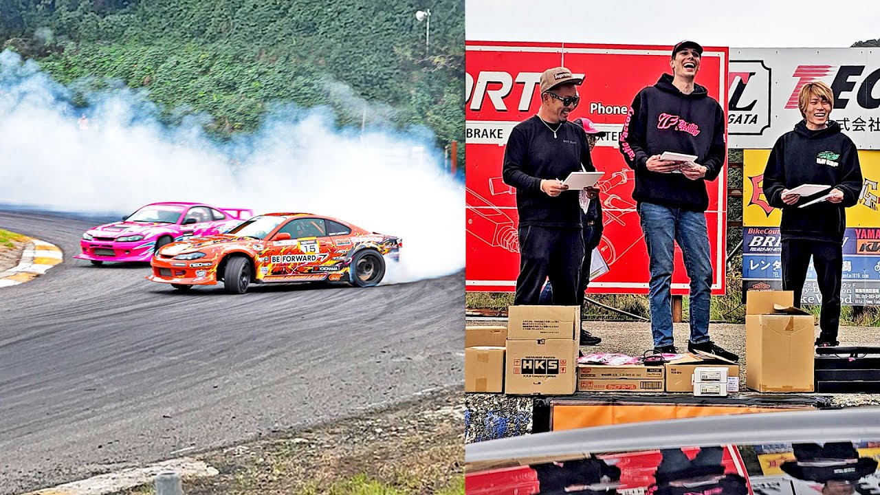 Podium Finish at Japan&rsquo;s Maze Seaside Drift Circuit!
