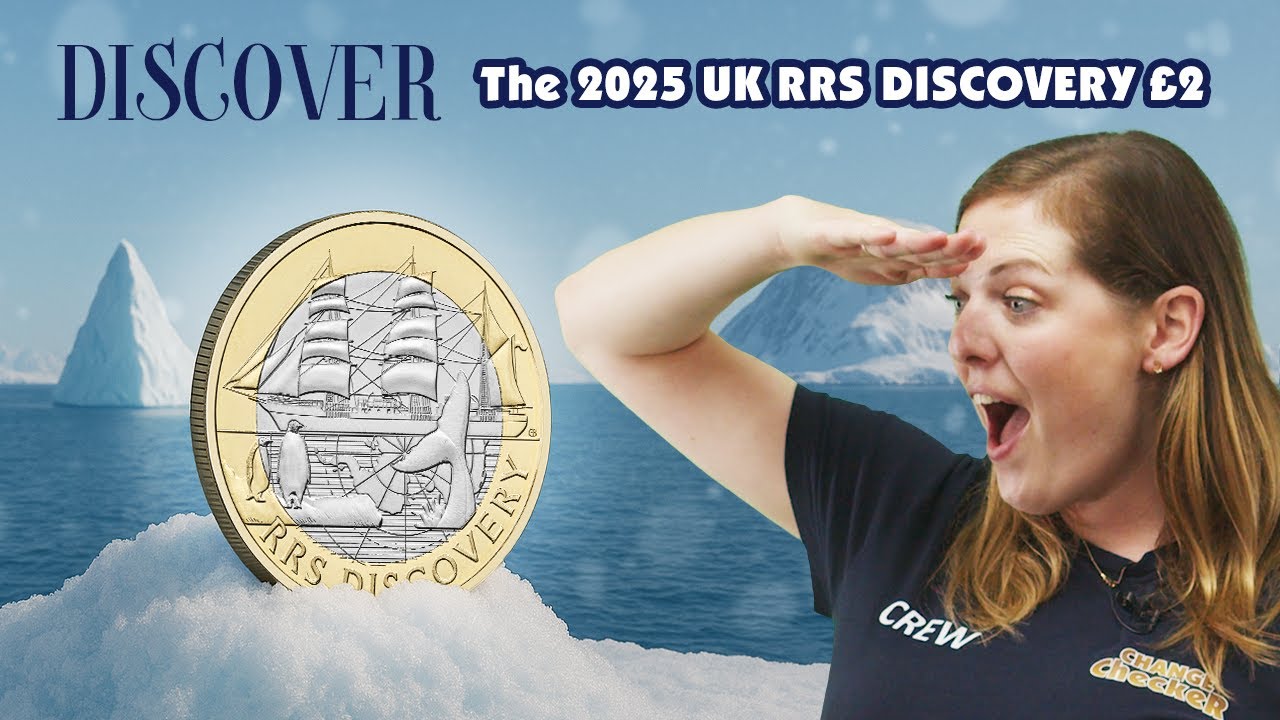 2025 UK RRS Discovery £2 Coin – Designed for Adventure!