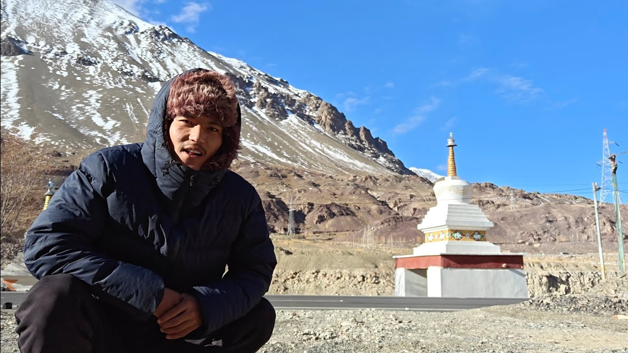 Winter camping in ladakh...