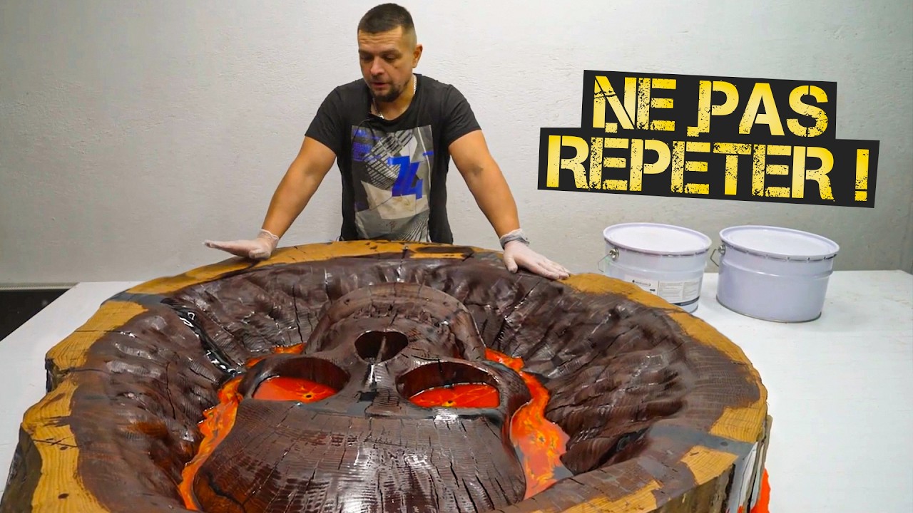 Une nouvelle ère pour les tables en époxy. Vous n’avez jamais rien vu de tel.