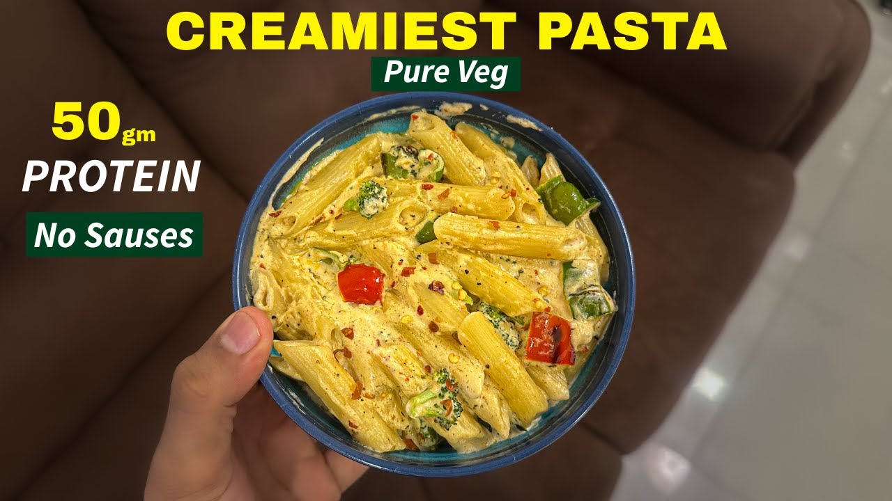 PURE VEG HIGH PROTEIN PASTA | Pure High Portein Recipes | Fit Bite