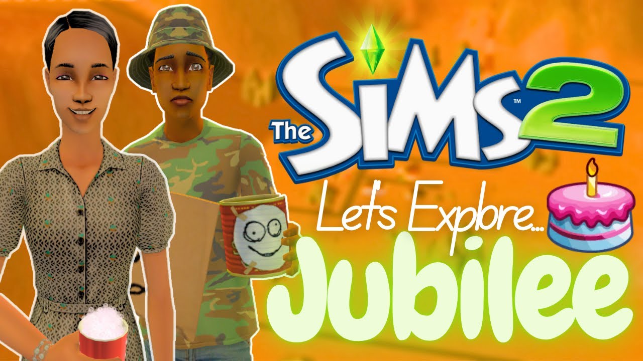 Jubilee is a Sims 2 CELEBRATION!🌵🎂| Sims 2 Neighbourhood Showcase