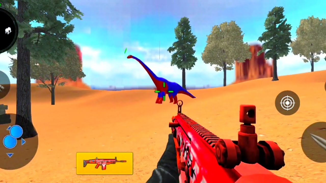 Wild Animal Hunter 3D - Dinosaur Hunter Game - New Android Gameplay