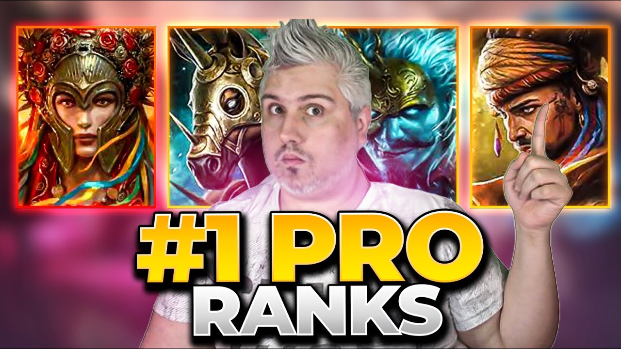 #1 PRO RANKS TOP 15 LEGENDARY CHAMPIONS RIGHT NOW (PVP)