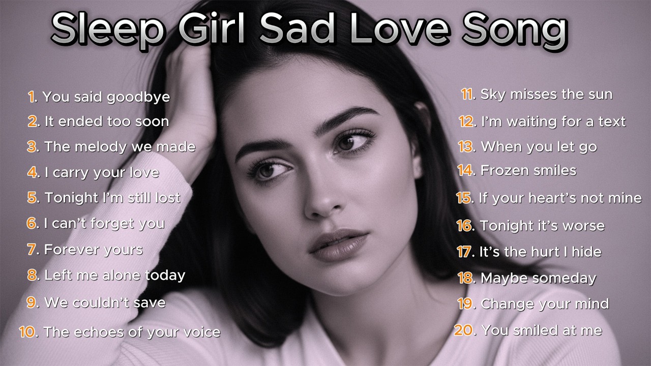 You said goodbye / Top Girl Sad Love Song / Best playlist girl sad love song 2026