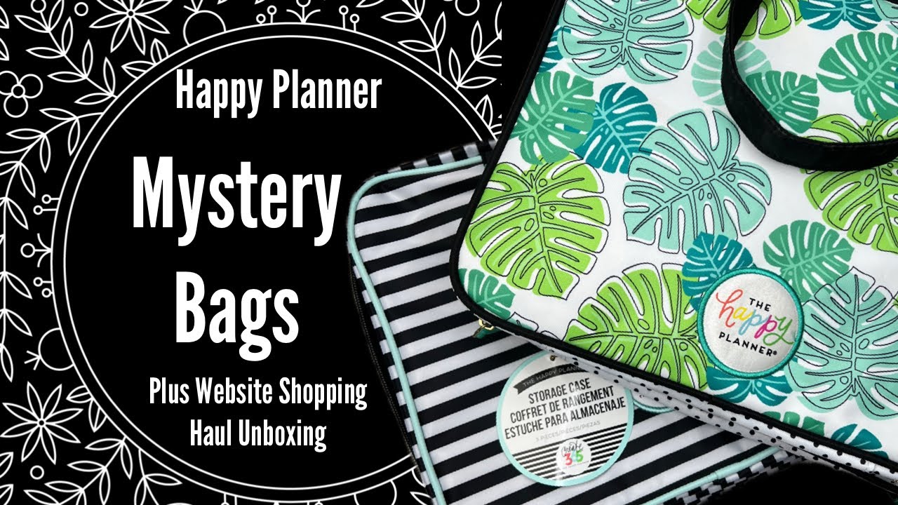 Mystery Bags & Haul Unboxing | The Happy Planner