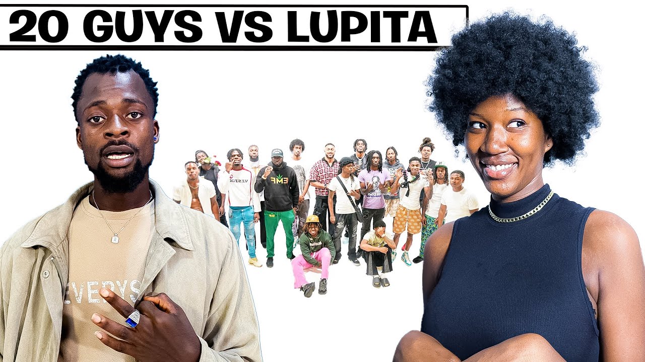 20 GUYS VS 1MODEL: LUPITA
