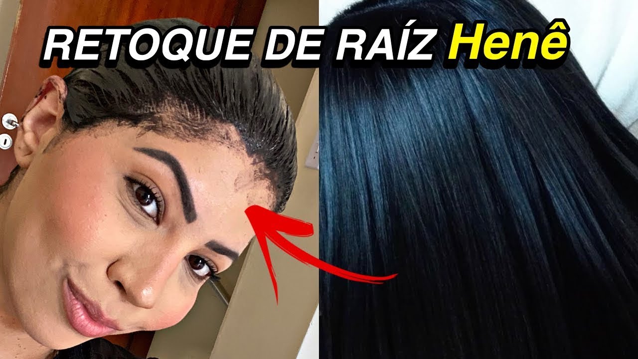 Retoque de raiz/ Aplicação + resultado Henê Zilda