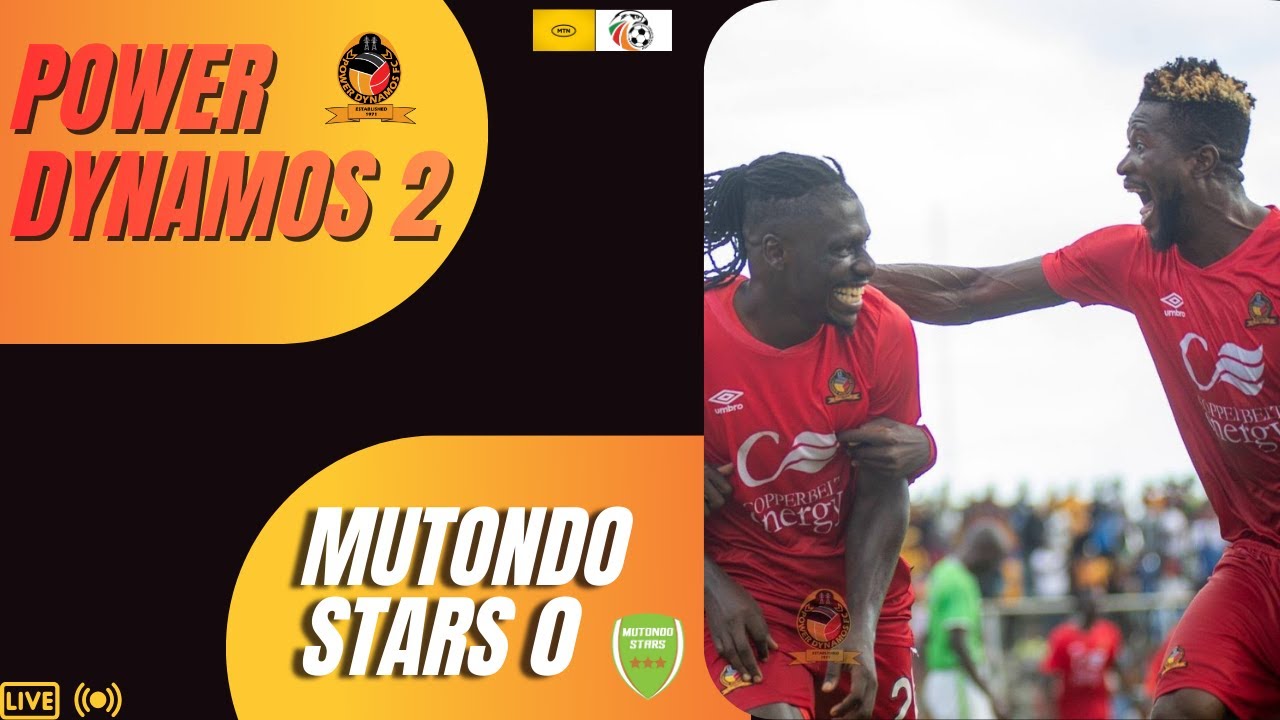 Mutondo Stars vs POWER DYNAMOS FC Match Highlights ZPL #football #africa #soccer