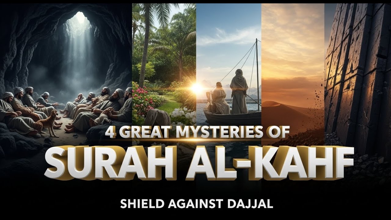 Surah Al Kahf 4 Powerful Stories to Protect Your Faith in the End Times @islamkimemory