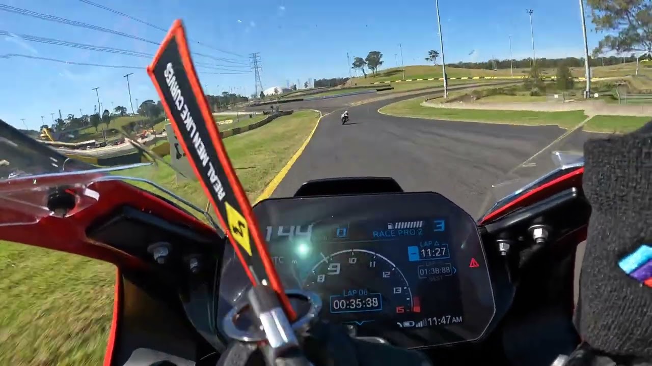 Track Day - Sydney Motorsport Park Ride Days 28Apr24 - Session 3 - Green Group - 2023 S1000RR