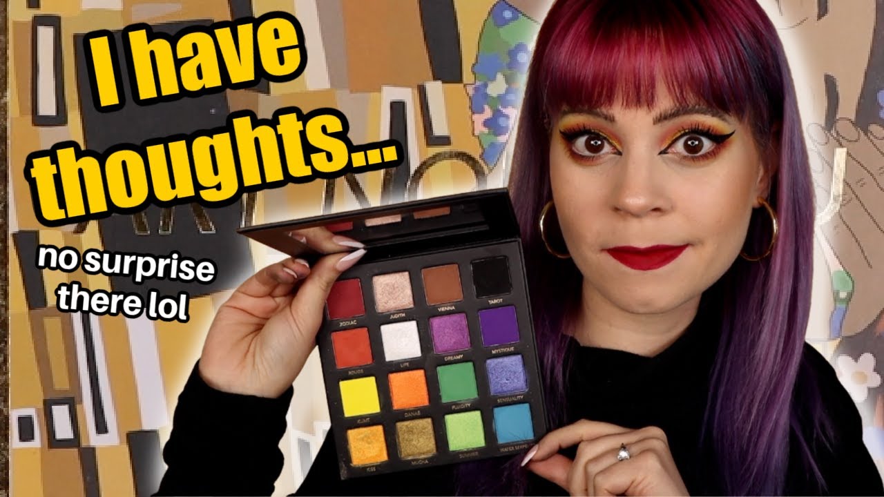 Lets try the new Art Noveau palette from Kailav beauty!