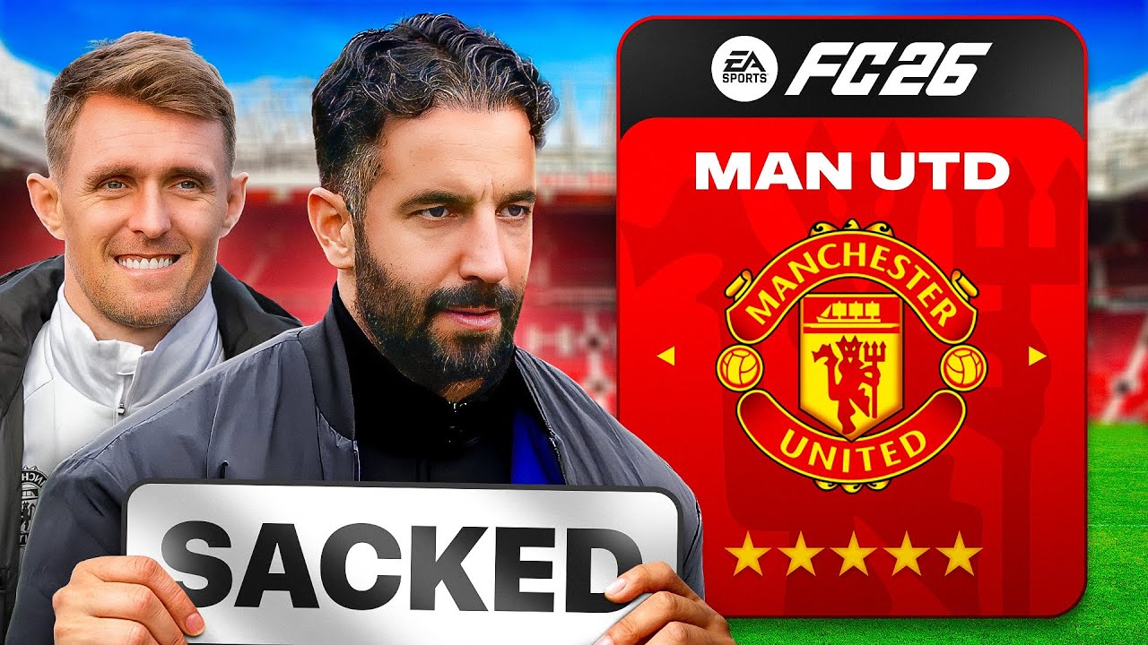 I Rebuild MANCHESTER UNITED As AMORIM Loses His Job!