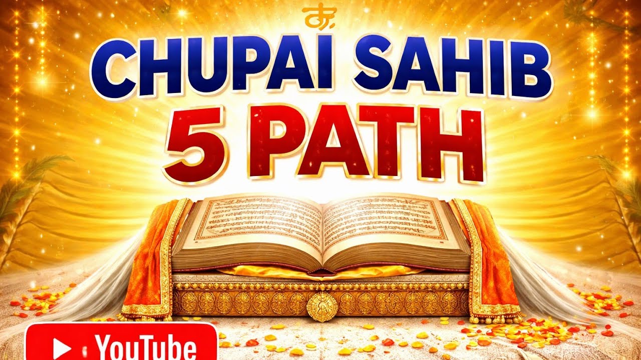 chupaisahib 5 path #chuapaisahib#livegurbani