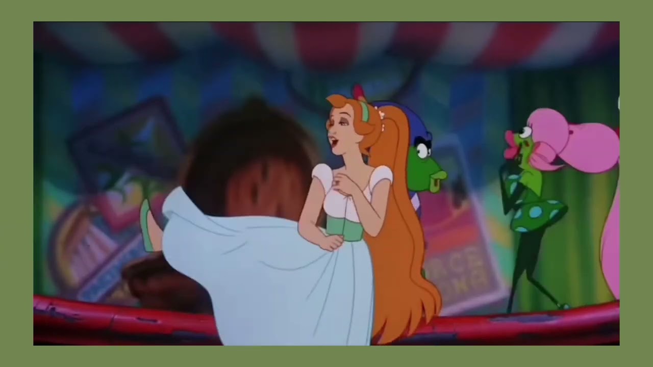 On the road Thumbelina [slowed]