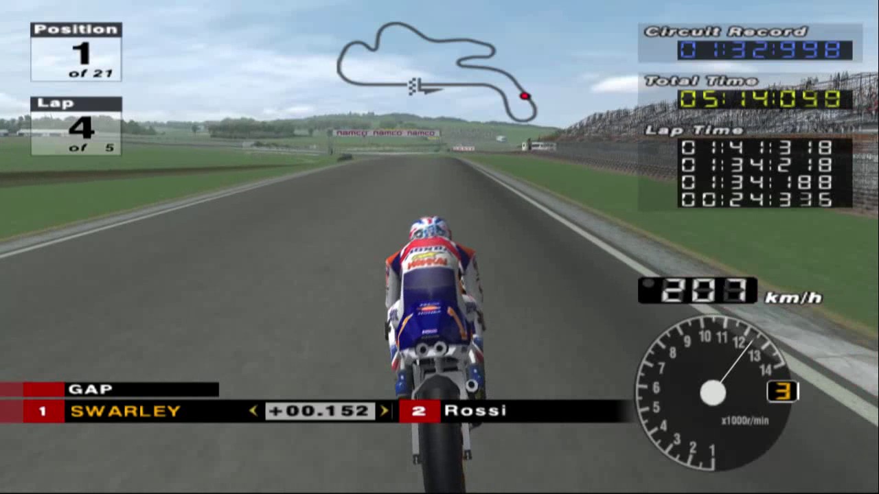 MotoGP 3 PS2 | Phillip Island | Honda NSR500 | Repsol Honda | Michael Doohan | 1999
