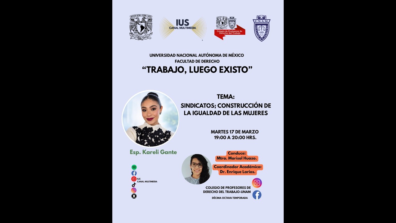 Sindicatos; Construcción de la igualdad de las mujeres