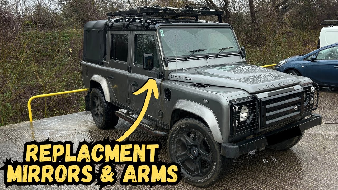 Замена бокового зеркала заднего вида на Land Rover Defender – пошаговая инструкция (простая устан...