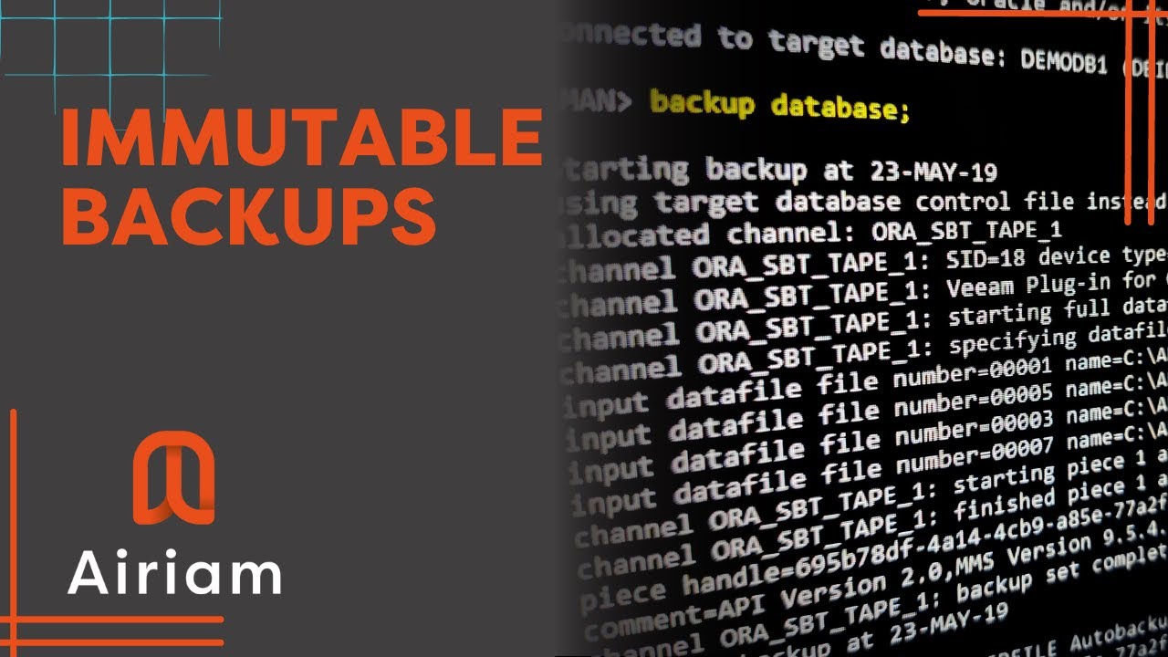 Immutable Backups - Cybersecurity Webinar
