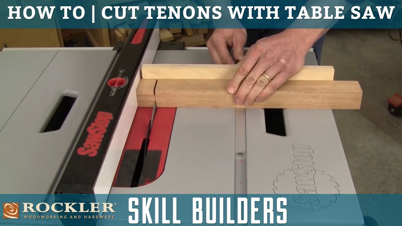 Как нарезать шипы с помощью циркулярной пилы | Rockler Skill Builders
