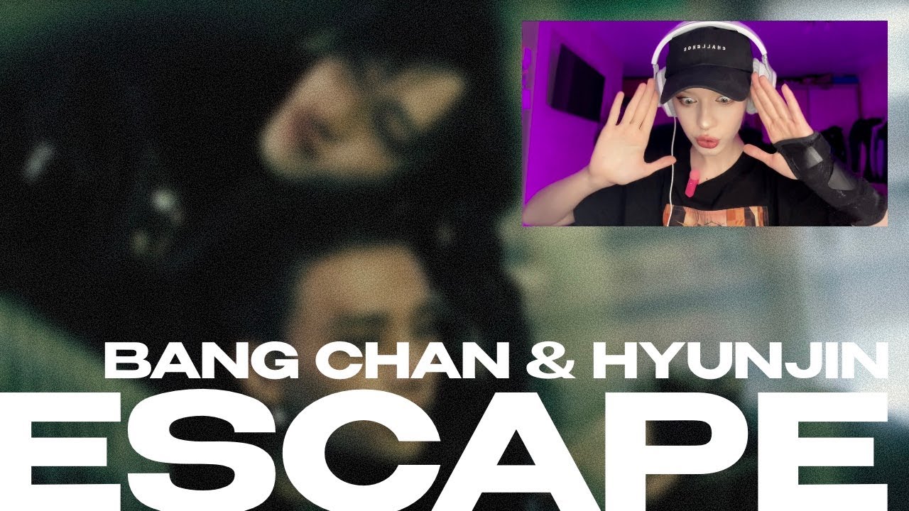 STRAY KIDS - 'ESCAPE' [BANG CHAN & HYUNJIN] REACTION \ ВОЮ НА ЛУНУ #escape #bangchan #hyunjin