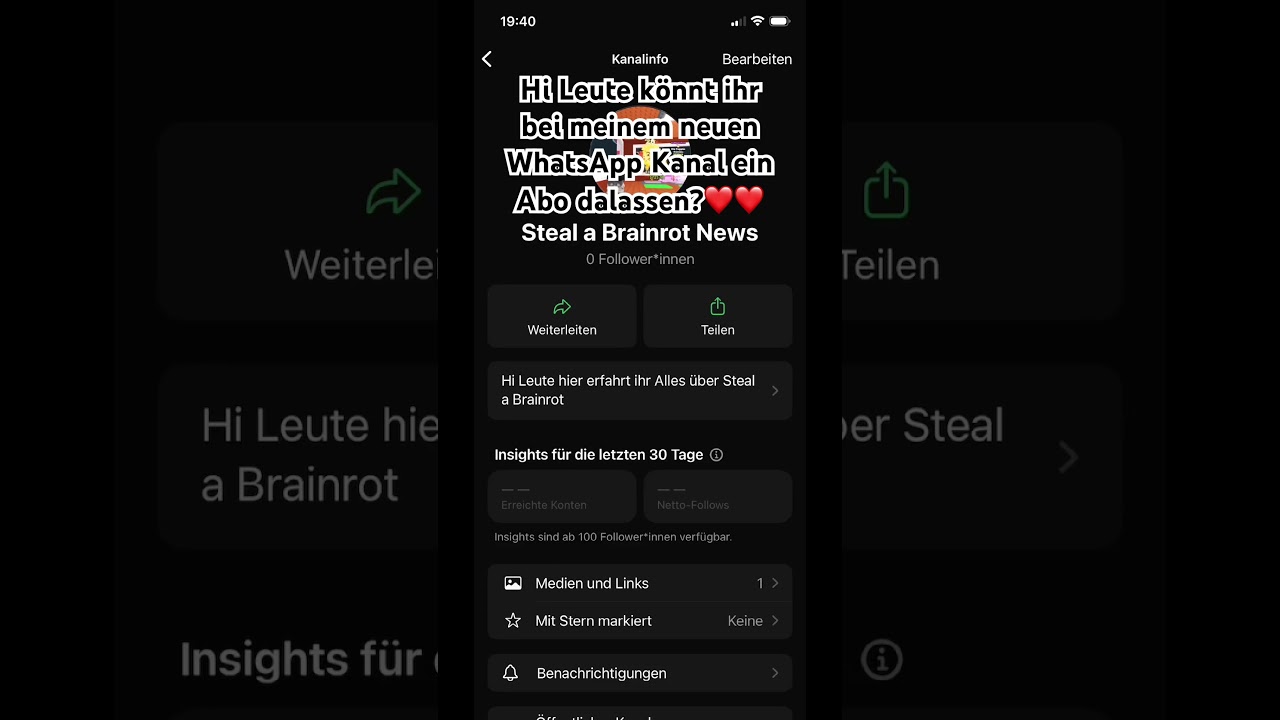 ❤️ Neuer Kanal