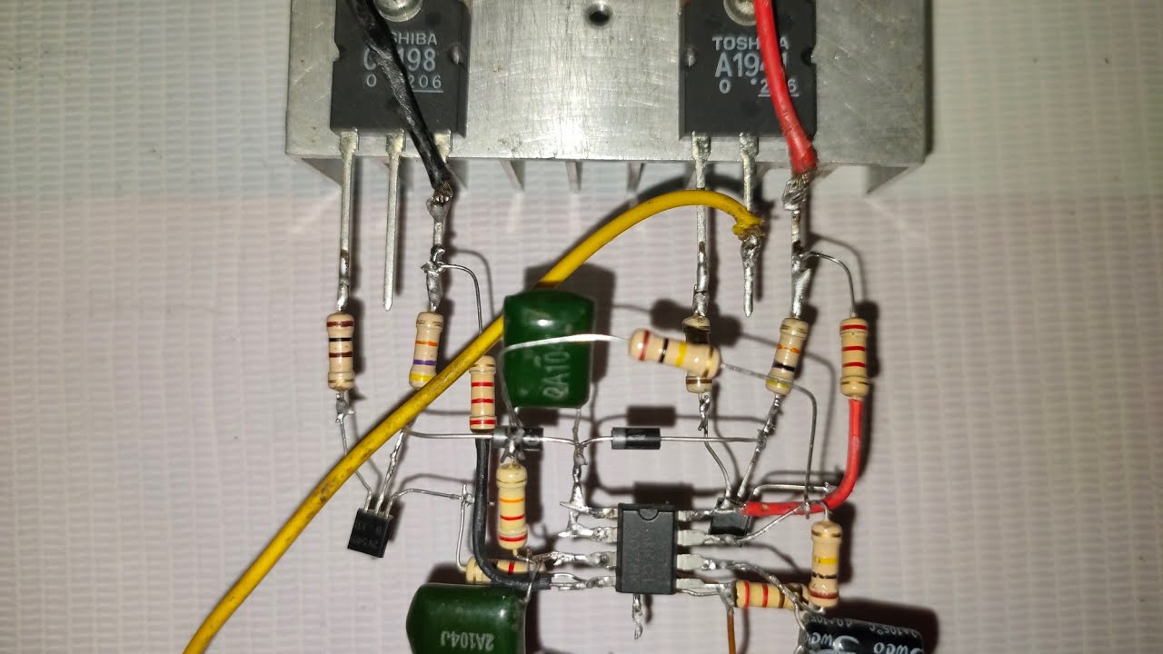 DIY Ultra Bass Subwoofer Amplifier Simple Circuit IC