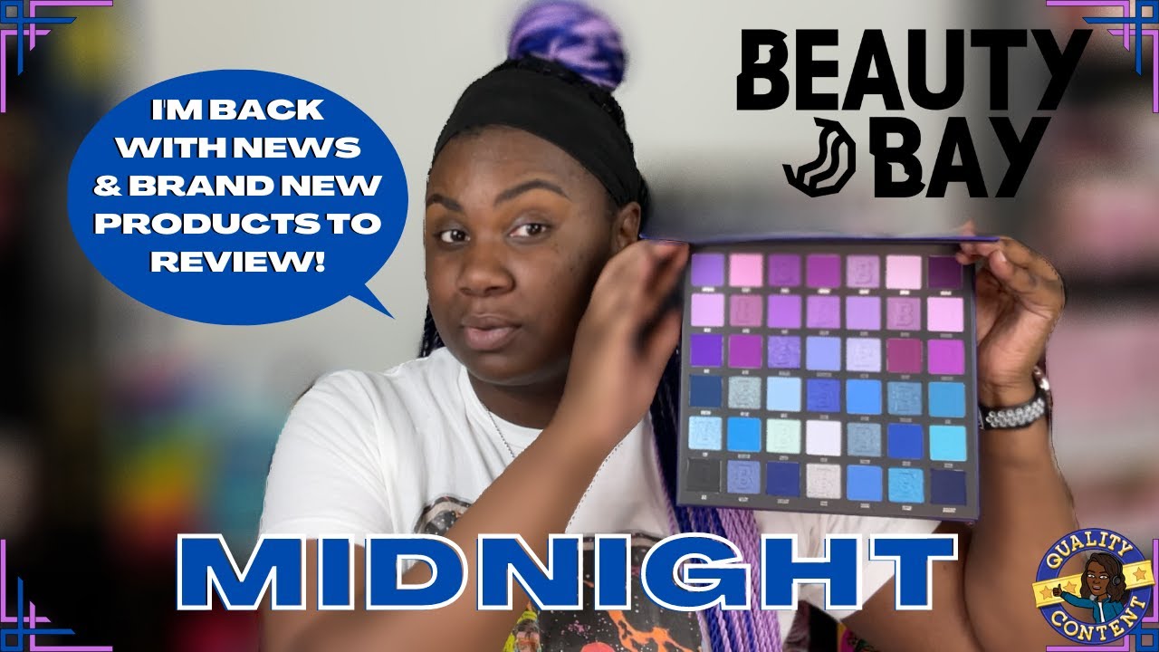 1st Impressions of Beauty Bay MIDNIGHT PALETTE & Life Updates | Jay Ross