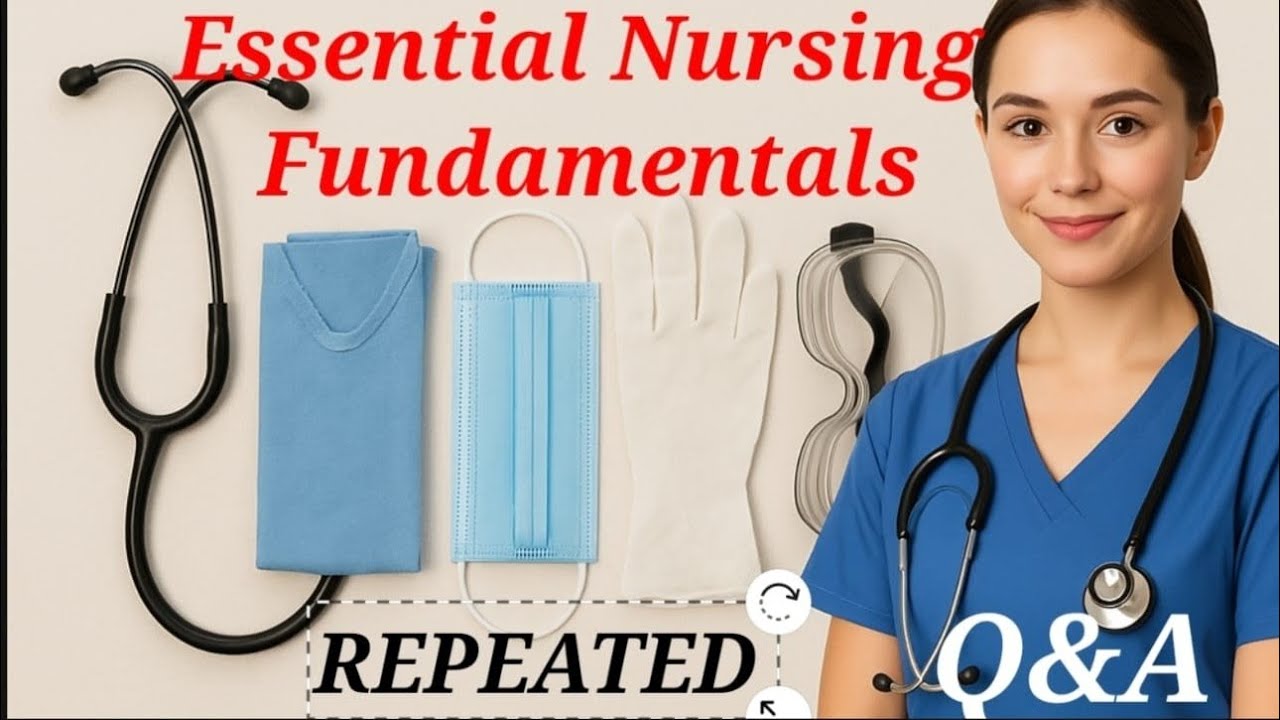 FUNDAMENTALS of Nursing /Top 60 Nursing FUNDAMENTAL  MCQ with Rationales #prometric #nclex