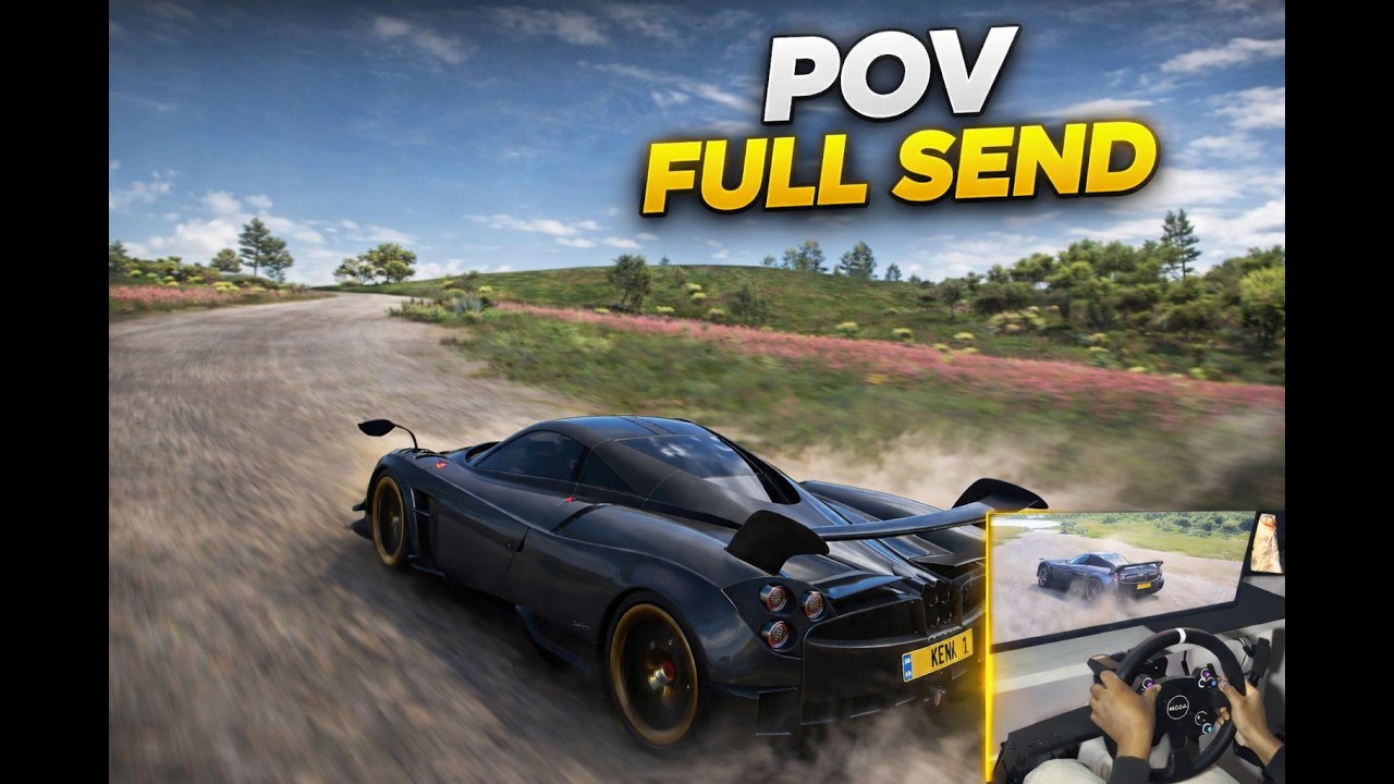 full send POV - pagani | Forza Horizon 5
