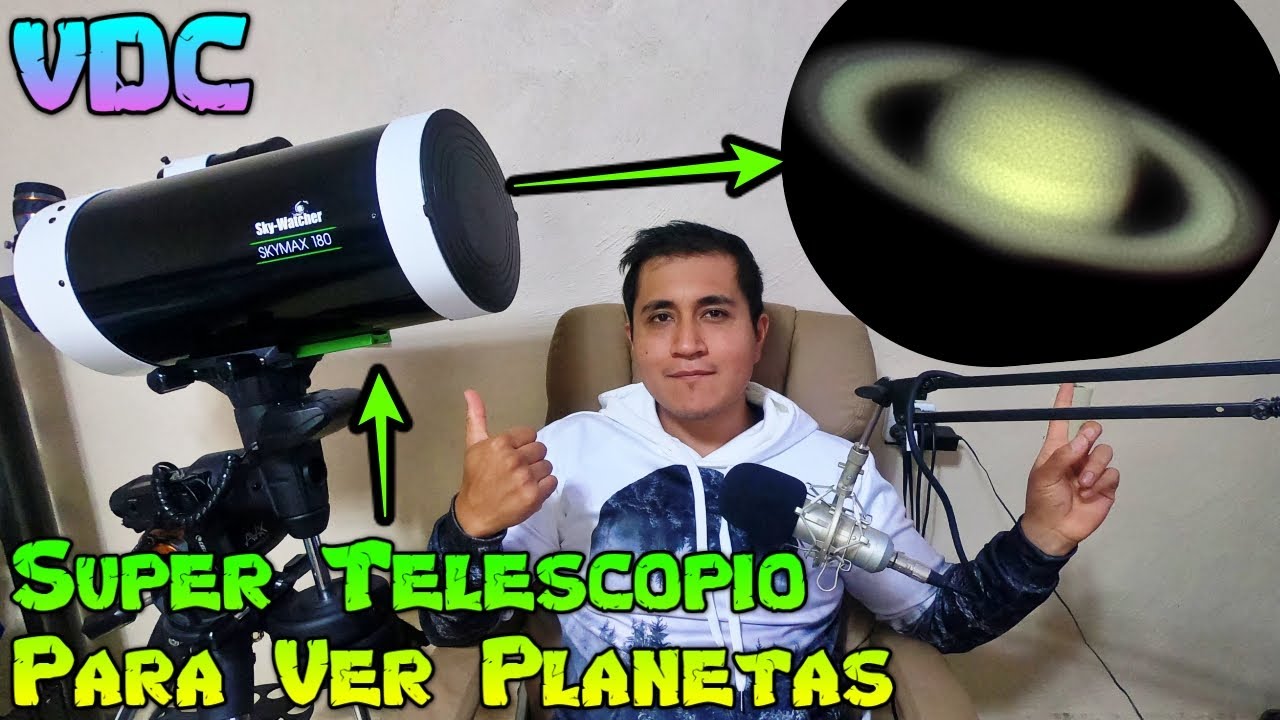 Primer Observación de Saturno con mi Telescopio Maksutov de 180mm | VDC
