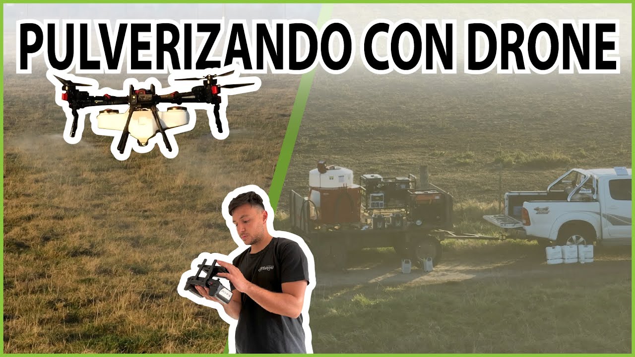 FUMIGAMOS 60 HECTAREAS DE POTREROS CON DRONE