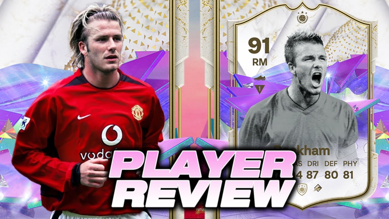 91 DAVID BECKHAM SBC PLAYER REVIEW!