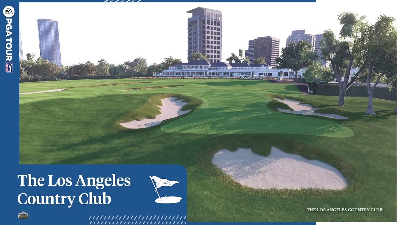 Los Angeles Country Club &ndash; Hole Flyovers | U.S. Open Venue | GolfGamer72