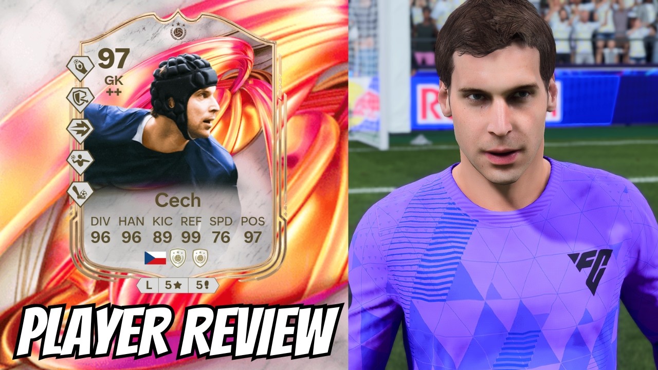 ЛУЧШИЙ ВРАТАРЬ В ИГРЕ!🥇 Обзор 97 FUTTIES ICON Чеха в EA FC 26