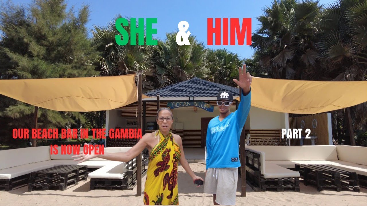 Our Beach Bar in Gambia is Open