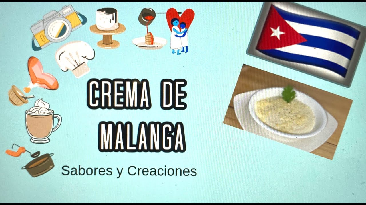 Como Hacer Crema de Malanga | Sabores y Creaciones
