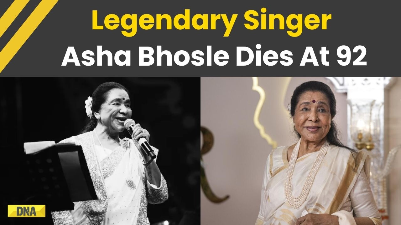 Asha Bhosle News: Veteran Singer Asha Bhosle Passes Away At Mumbai's Breach Candy Hospital