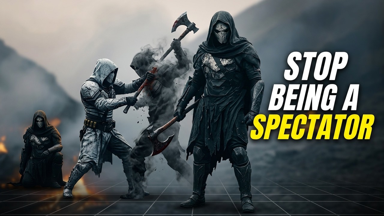 THEY WANT YOU TO STAY A SPECTATOR AND NOT PLAY THE GAME