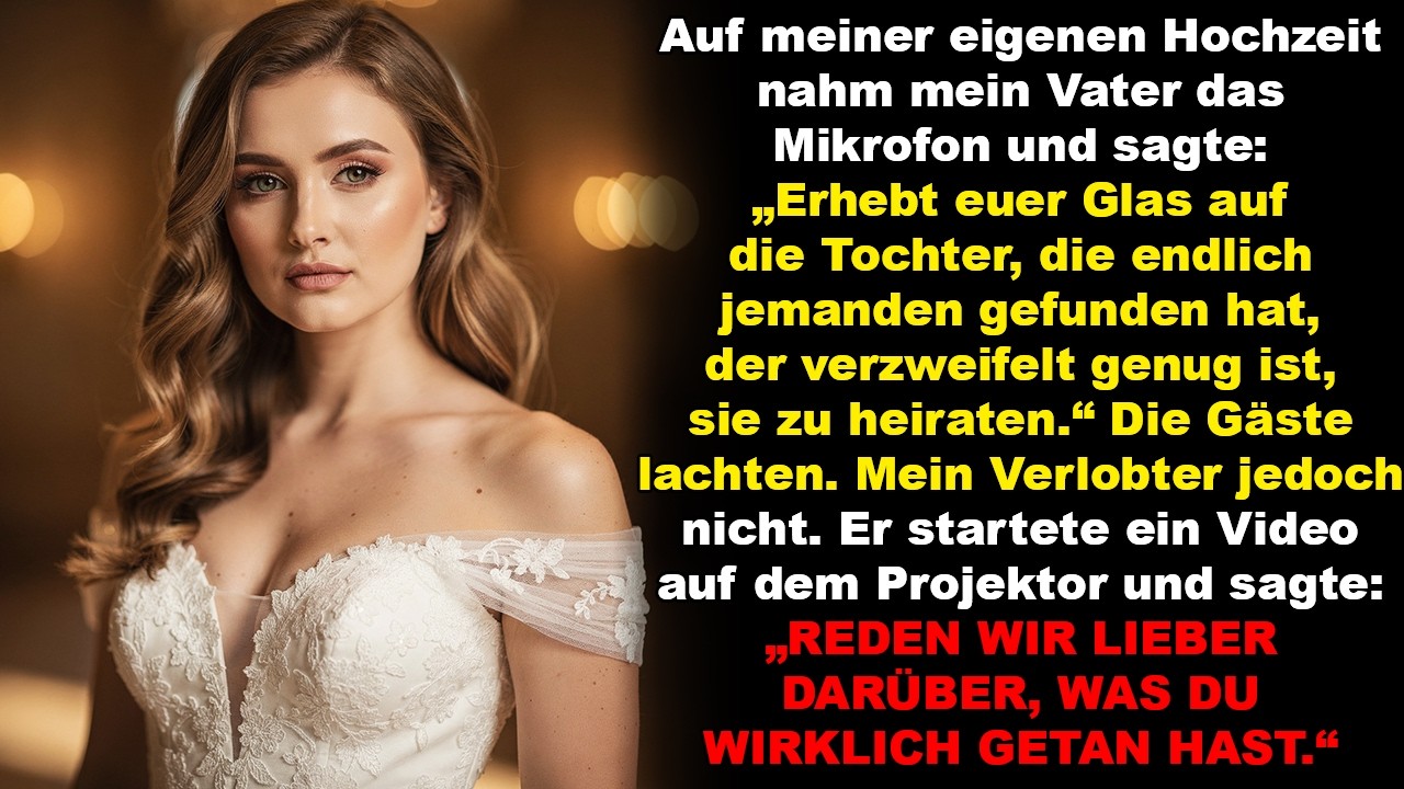 Bei meiner Hochzeit sagte meine Familie: „Sie ist eine Schande“ – sein Toast änderte alles