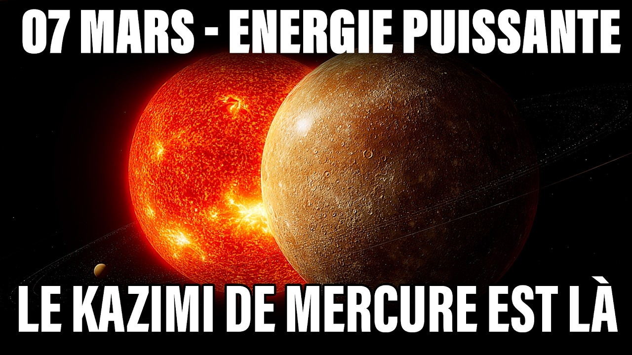 Portail MAJEUR du Kazimi de Mercure : Un message crucial de l’Univers vous attend CE SOIR