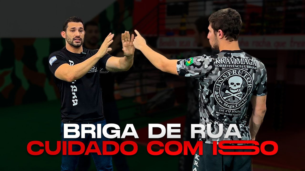 Como se defender de um Valent&atilde;o | Defesa Pessoal Krav Maga Caveira