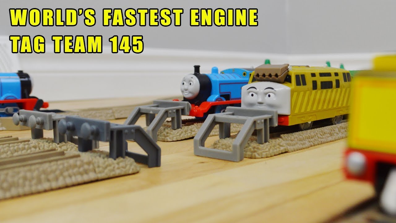 THOMAS AND FRIENDS The World's FASTEST Engine Tag Team 145