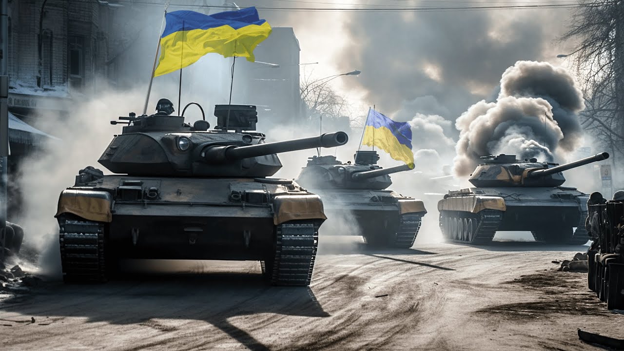 The first armored Leopard 2A6 brigade entered the Ukraine Battlefield to stop Russians - ARMA 3