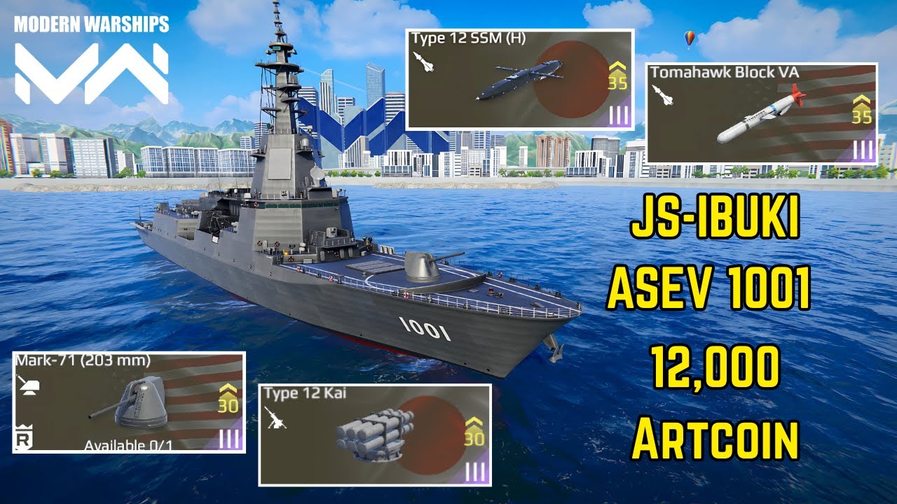 JS IBUKI - Most Fastest Spaming missile 🔥 Crazy Ship - modern Warships