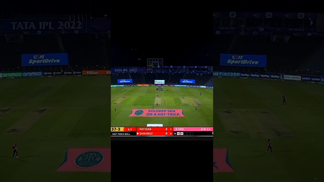 kuldeep sen on a hat-trick #shorts