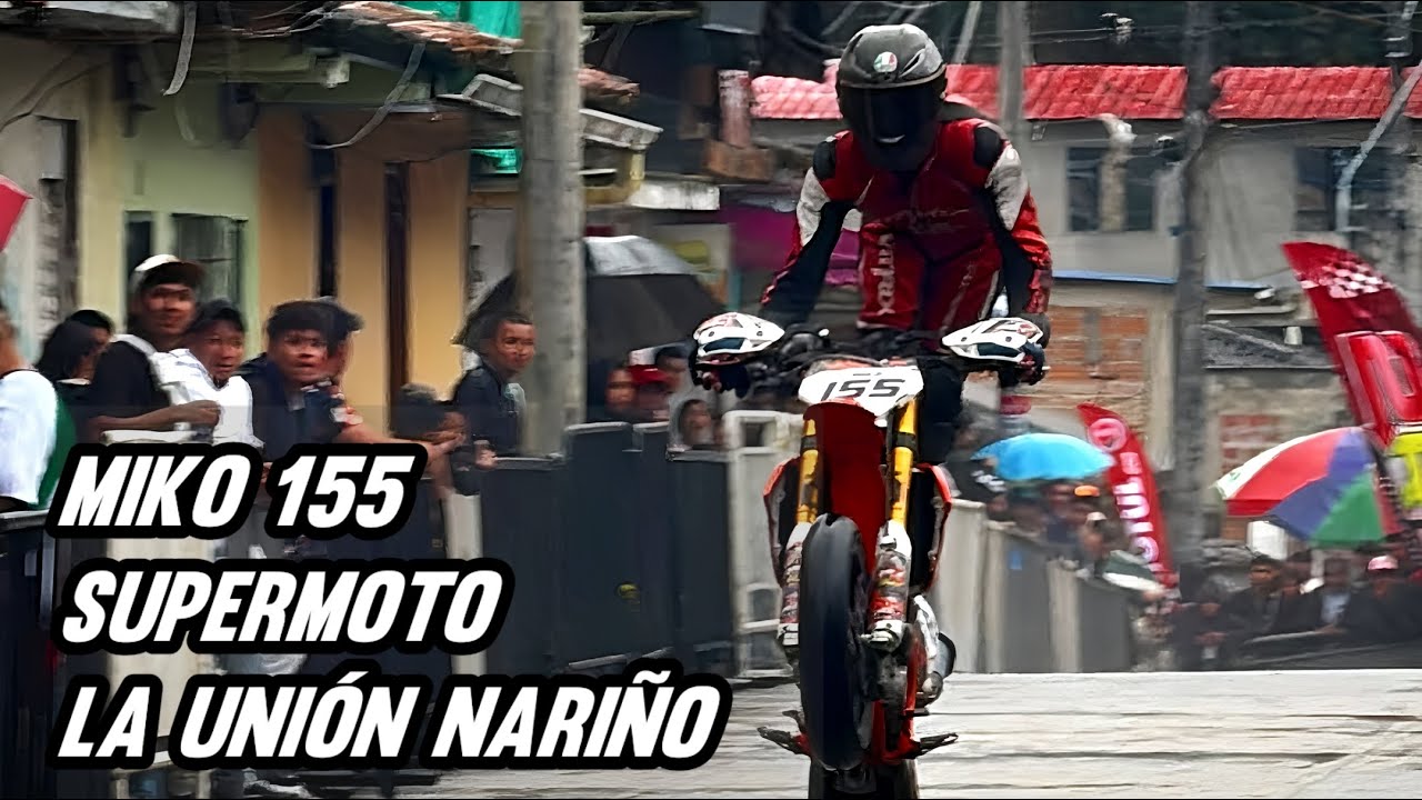 Carrera Supermoto la uni&oacute;n Nari&ntilde;o abord&oacute; miko155 Motovelocidad 2025